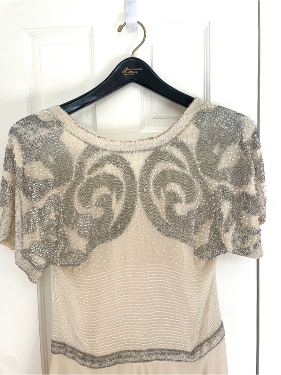 Oleg Cassini Dresses & Skirts - VINTAGE - OLEG CASSINI SILK BEADED DRESS